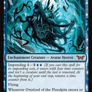 Duskmourn: House of Horror - 68 - Overlord of the Floodpits - Mythic - U - Non-foil (Front)