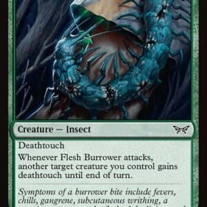 Duskmourn: House of Horror - 178 - Flesh Burrower - Common - G - Non-foil (Front)