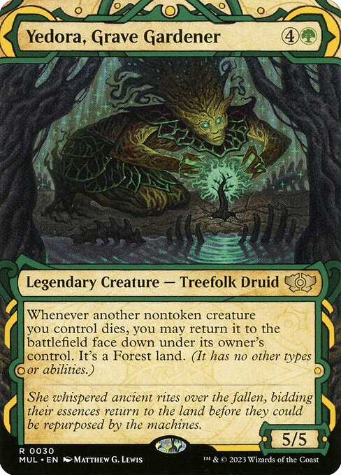 Multiverse Legends - 30 - Yedora, Grave Gardener - Rare - G - Foil (Front)