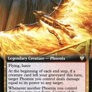 New Capenna Commander - 180 - Syrix, Carrier of the Flame - Rare - BR - Non-foil (Front)