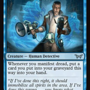 Duskmourn: House of Horror - 69 - Paranormal Analyst - Uncommon - U - Non-foil (Front)