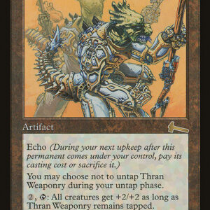 Urza's Legacy - 135 - Thran Weaponry - Rare - C - Non-foil (Front)