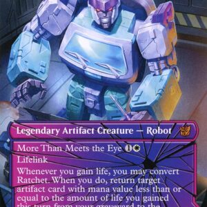 Transformers - 17 - Ratchet, Field Medic // Ratchet, Rescue Racer - Mythic - C - Non-foil (Front)