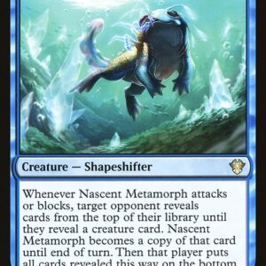 Commander 2020 - 36 - Nascent Metamorph - Rare - U - Non-foil (Front)