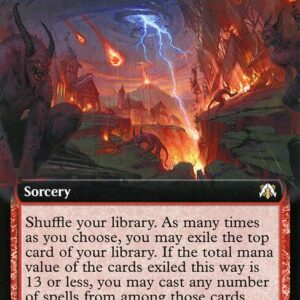 March of the Machine Commander - 116 - Dance with Calamity - Rare - R - Non-foil (Front)