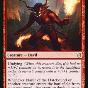 Commander 2019 - 144 - Flayer of the Hatebound - Rare - R - Non-foil (Front)