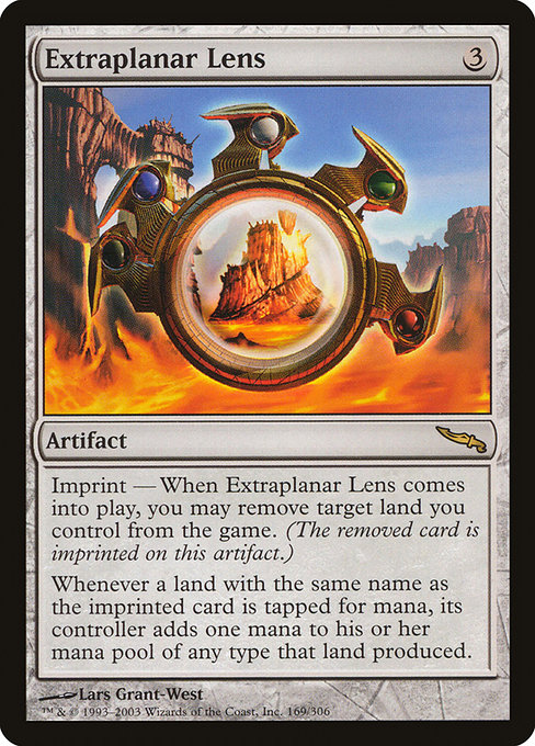 Mirrodin - 169 - Extraplanar Lens - Rare - C - Non-foil (Front)