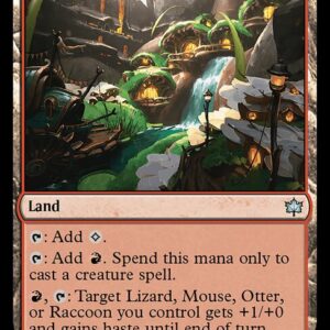 Bloomburrow - 259 - Rockface Village - Uncommon - C - Foil (Front)