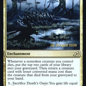 Ikoria: Lair of Behemoths Promos - 182s - Death's Oasis - Rare - Multi - Foil - Datestamped Promo (Front)