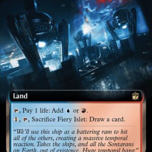 Doctor Who - 495 - Fiery Islet - Rare - C - Non-foil (Front)