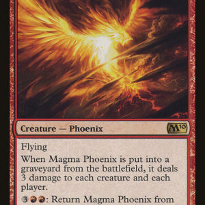 Magic 2010 - 148 - Magma Phoenix - Rare - R - Non-foil (Front)