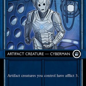 Doctor Who - 550 - Cyberman Patrol - Uncommon - C - Non-foil (Front)