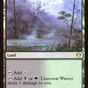 Commander 2020 - 286 - Llanowar Wastes - Rare - C - Non-foil (Front)