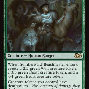 Foundations Jumpstart - 715 - Somberwald Beastmaster - Rare - G - Non-foil (Front)