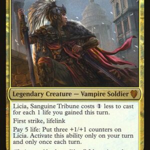 Commander 2017 - 40 - Licia, Sanguine Tribune - Mythic - Multi - Foil (Front)