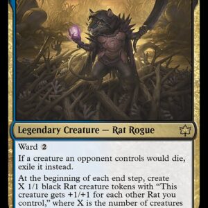 Bloomburrow - 239 - Vren, the Relentless - Rare - UB - Foil (Front)