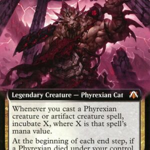 March of the Machine Commander - 89 - Brimaz, Blight of Oreskos - Mythic - WB - Foil (Front)