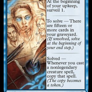 Murders at Karlov Manor Commander - 19 - Case of the Shifting Visage - Rare - U - Non-foil (Front)