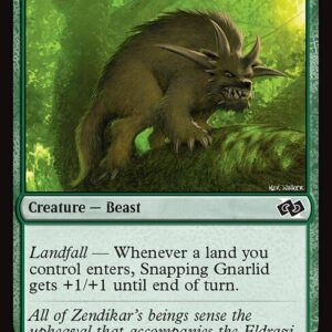 Foundations Jumpstart - 714 - Snapping Gnarlid - Common - G - Non-foil (Front)