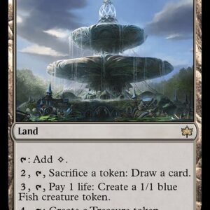 Bloomburrow - 253 - Fountainport - Rare - C - Foil (Front)
