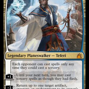 Ravnica Remastered - 232 - Teferi, Time Raveler - Mythic - WU - Non-foil (Front)