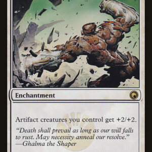 Scars of Mirrodin - 24 - Tempered Steel - Rare - W - Non-foil (Front)