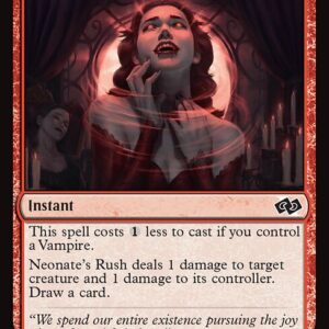 Foundations Jumpstart - 582 - Neonate's Rush - Common - R - Non-foil (Front)