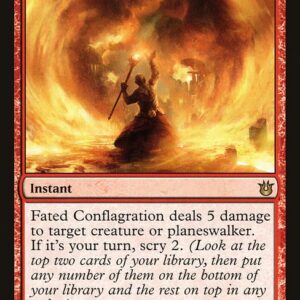 Born of the Gods - 94 - Fated Conflagration - Rare - R - Non-foil (Front)