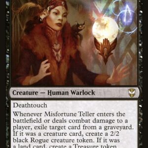 New Capenna Commander - 38 - Misfortune Teller - Rare - B - Non-foil (Front)