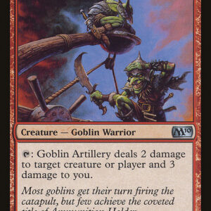Magic 2010 - 138 - Goblin Artillery - Uncommon - R - Non-foil (Front)