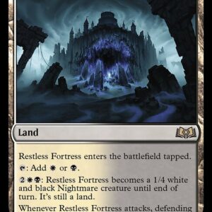 Wilds of Eldraine - 259 - Restless Fortress - Rare - C - Non-foil (Front)