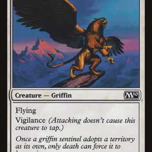 Magic 2010 - 12 - Griffin Sentinel - Common - W - Non-foil (Front)