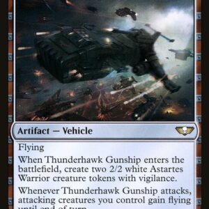 Warhammer 40,000 Commander - 167 - Thunderhawk Gunship - Rare - C - Non-foil (Front)