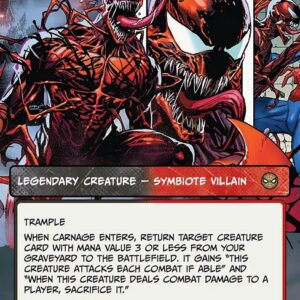 Marvel's Spider-Man - 227 - Carnage, Crimson Chaos - Rare - BR - Non-foil - Promo (Front)