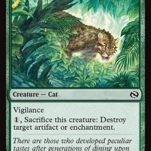 Tarkir: Dragonstorm - 165 - Undergrowth Leopard - Common - G - Non-foil (Front)