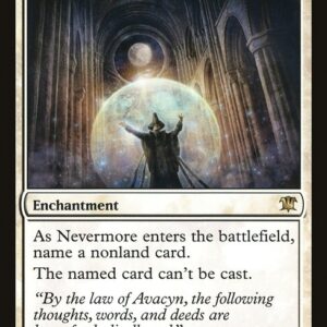 Innistrad - 25 - Nevermore - Rare - W - Non-foil (Front)