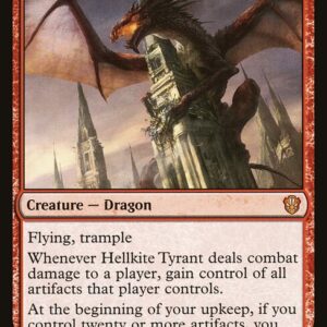 Commander 2021 - 172 - Hellkite Tyrant - Mythic - R - Non-foil (Front)