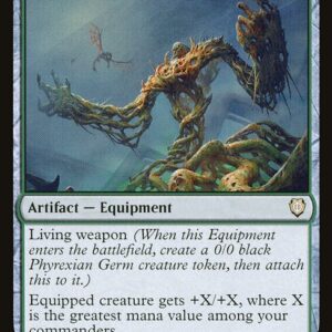 Phyrexia: All Will Be One Commander - 26 - Tangleweave Armor - Rare - G - Non-foil (Front)