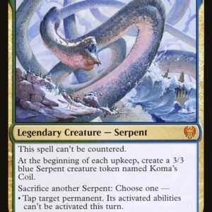 Kaldheim Promos - 221p - Koma, Cosmos Serpent - Mythic - UG - Foil - Promo (Front)