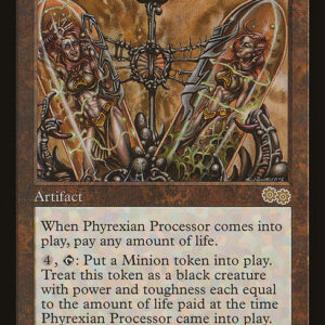 Urza's Saga - 306 - Phyrexian Processor - Rare - C - Non-foil (Front)