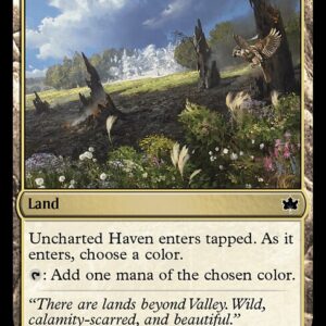 Bloomburrow - 261 - Uncharted Haven - Common - C - Foil (Front)