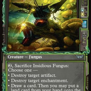 Duskmourn: House of Horror - 321 - Insidious Fungus - Uncommon - G - Non-foil (Front)