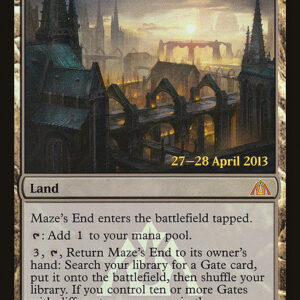 Dragon's Maze Promos - 152★ - Maze's End - Mythic - C - Foil - Datestamped Promo (Front)