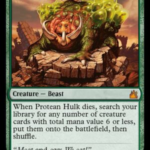 Ravnica Remastered - 153 - Protean Hulk - Mythic - G - Foil (Front)