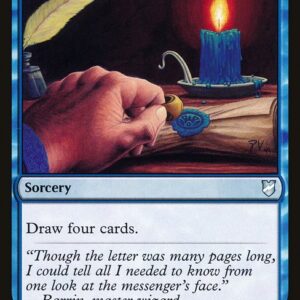 Commander 2018 - 108 - Tidings - Uncommon - U - Non-foil (Front)