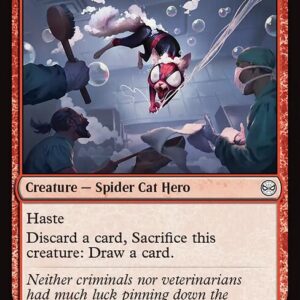 Marvel's Spider-Man - 82 - Masked Meower - Common - R - Non-foil (Front)