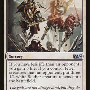Magic 2012 - 40 - Timely Reinforcements - Uncommon - W - Non-foil (Front)