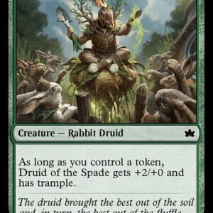 Bloomburrow - 170 - Druid of the Spade - Common - G - Foil (Front)