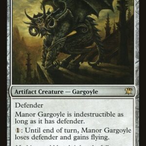 Innistrad - 228 - Manor Gargoyle - Rare - C - Non-foil (Front)