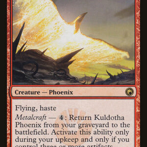 Scars of Mirrodin - 95 - Kuldotha Phoenix - Rare - R - Non-foil (Front)